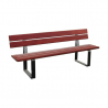 Banc bois urbain - Banc de ville - Banc jardin public