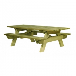 Table de jardin en bois classe 3