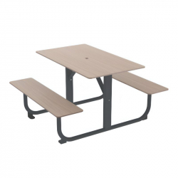 Table de pique nique compact HPL ROSSIGNOL