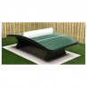 Table de ping-pong pour collectivités - Table footvolley béton