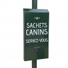 Borne de propreté canine - Hygiène canine - Distributeur de sacs canins