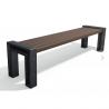 Banc de ville - Banc plastique recyclé - Banc urbain