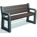 Banc de ville en plastique recyclé - Banc urbain - Banc public