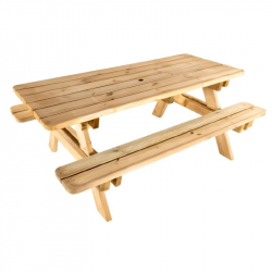 Table pique-nique en bois Castillon