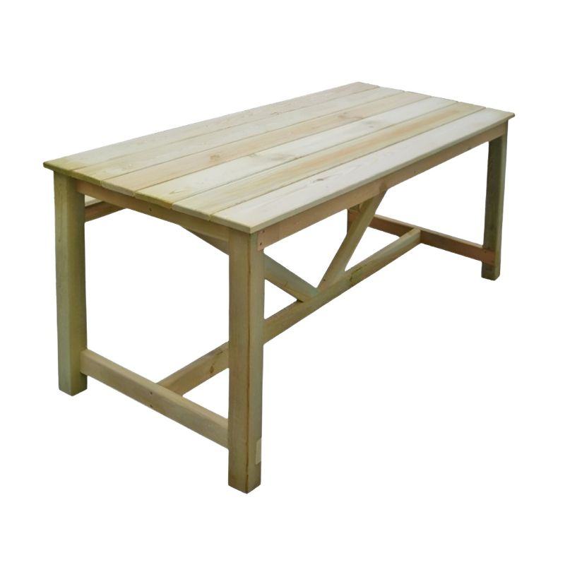 Table jardin bois