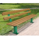 Banc en bois traité, 3 essences disponibles