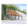 Banc collectivité - Banc jardin public - Banc de ville