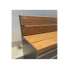 Banc collectivité - Banc bois et acier - Banc public