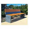 Banc urbain design - Banc de ville - Banc extérieur