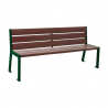 Banc urbain design - Banc plastique recyclé - Banc public