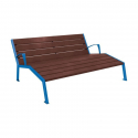 Banc plastique recyclé - Banc collectivité - Banc urbain