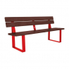 Banc en plastique recyclé - Banc de ville - Banc urbain