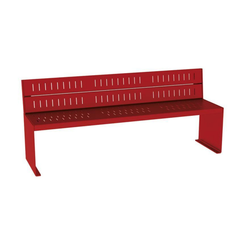 Banc de ville - Banc acier - Banc urbain